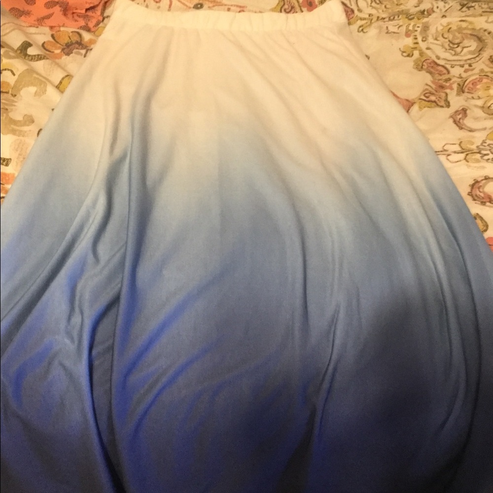 A long skirt